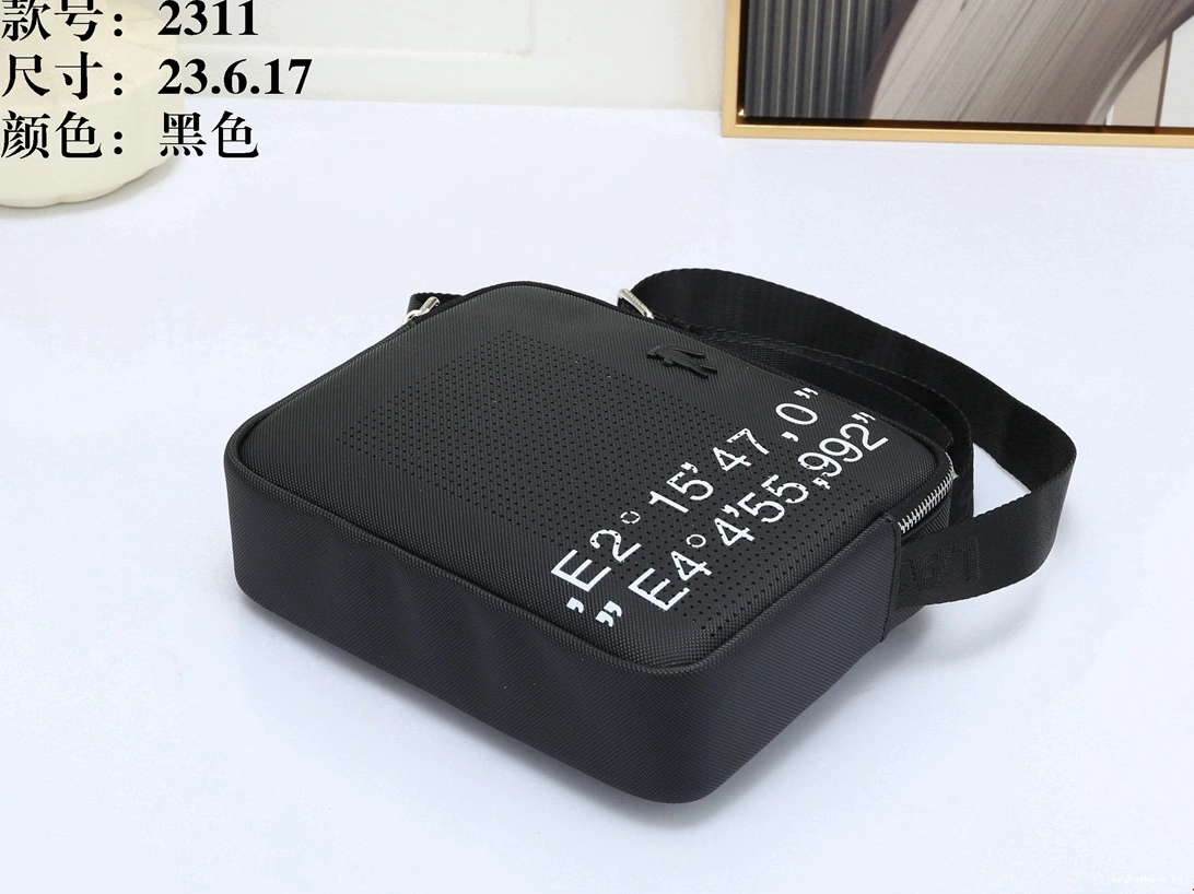 7580 For Bags Messenger Lacoste Men Lightweight 0423